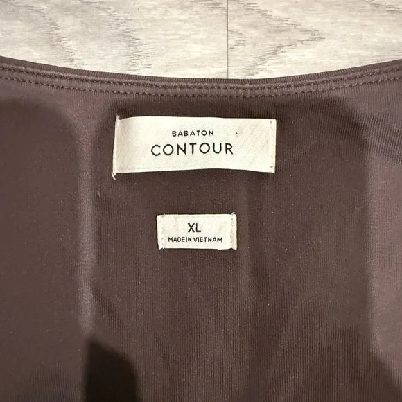 ARITIZA Babaton Contour Long Sleeve Brown Top Size XL - Picture 4 of 8